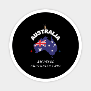 Australian Pride, Advance Australia Fair Magnet